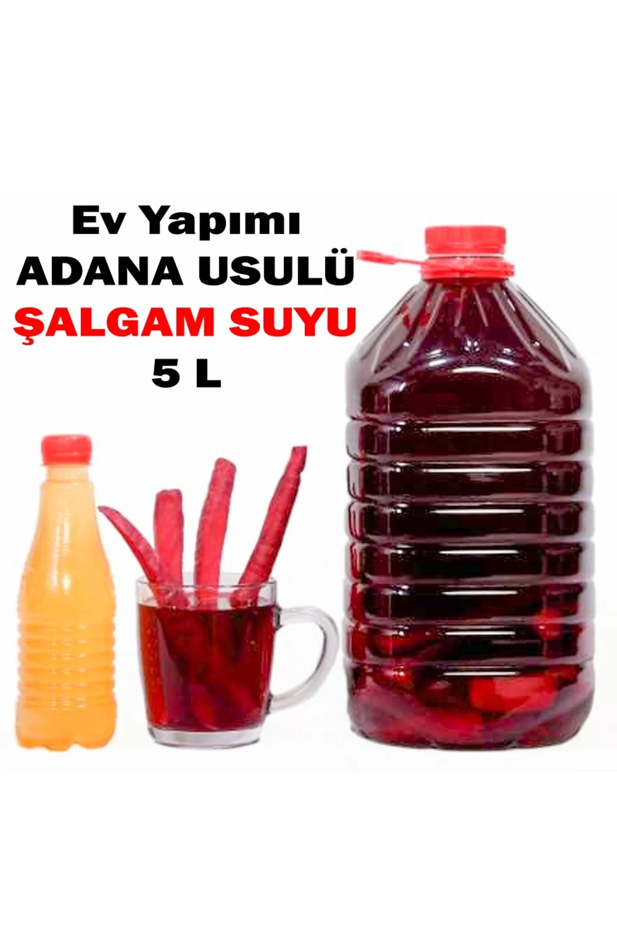 4 adet 5 lt şalgam (acısı yanında )